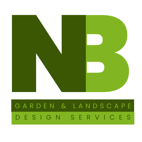 new build garden design services logo