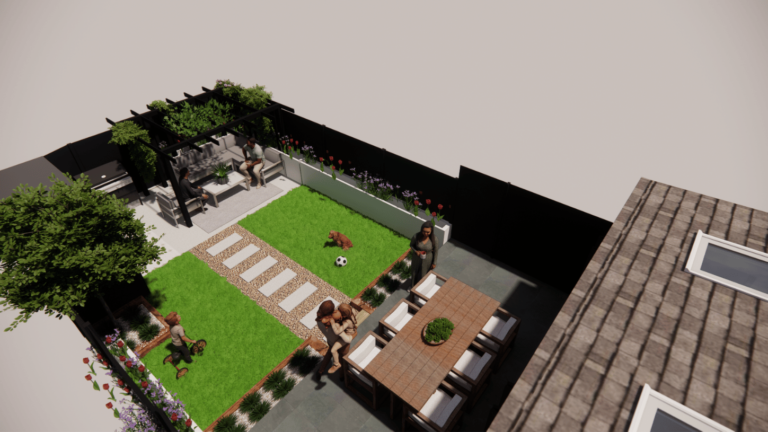 Ealing London Garden Design Idea