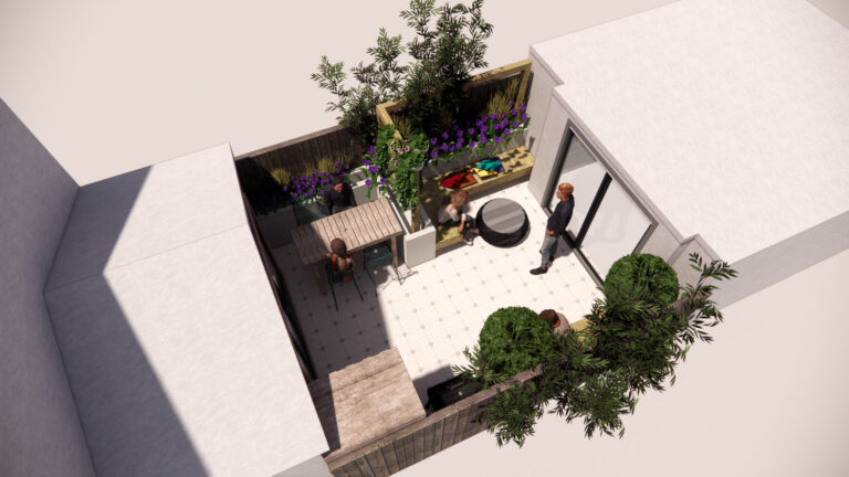 Greenwich - Small Garden Design Idea