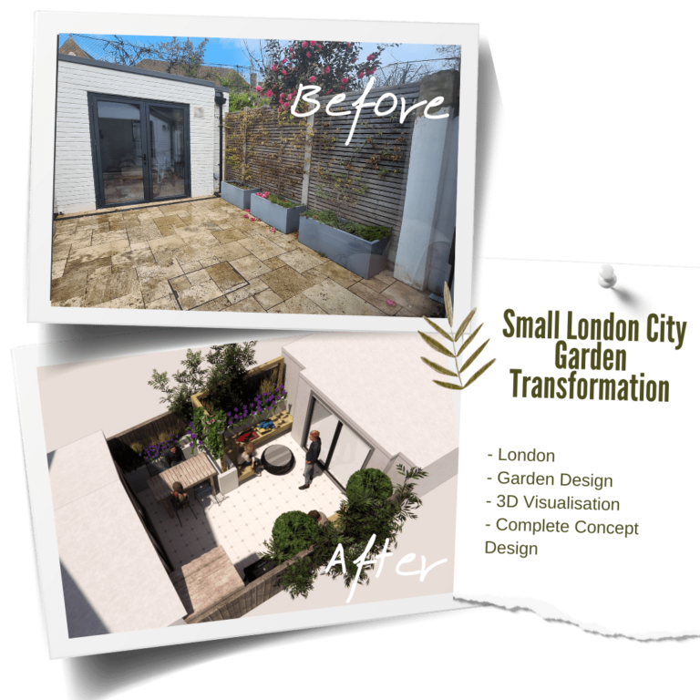 Greenwich Small Garden before after