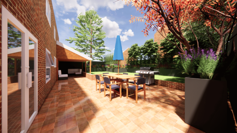 Manchester Backyard Garden Design Concept