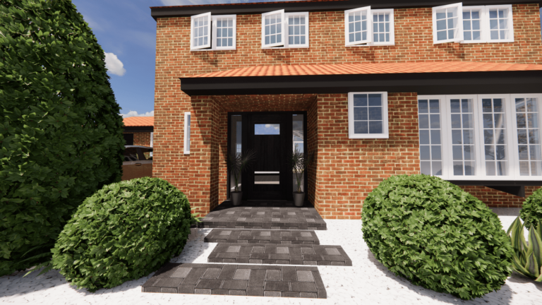 Milton Keynes Front Door Splash