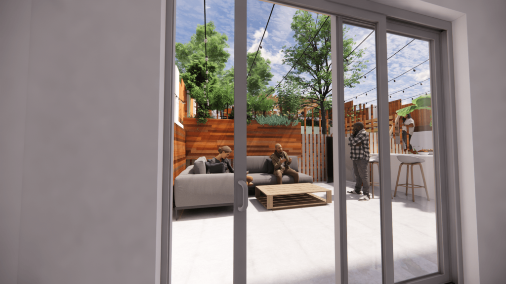 patio from inside