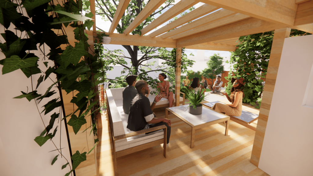 pergola patio